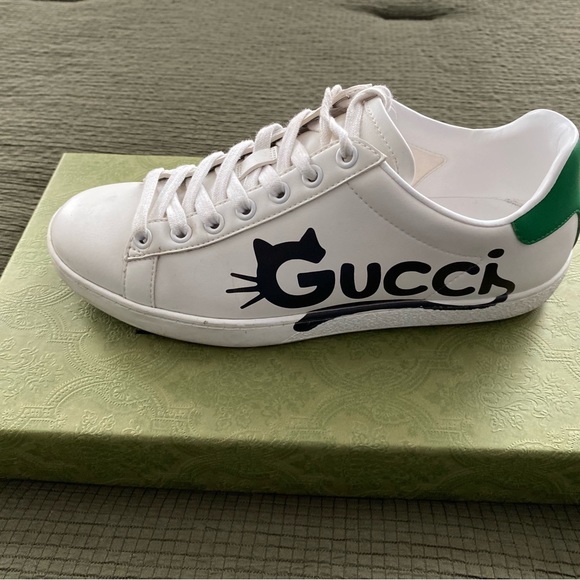 Gucci Ace 'Kitten Logo' - Picture 4 of 12